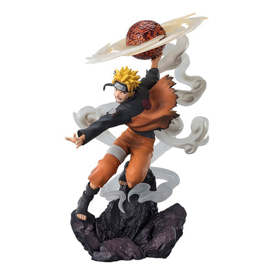 Naruto Shippuden Figuarts ZERO Extra Battle PVC Statue Naruto Uzumaki-Sage Art: Lava Release Rasenshuriken 24cm - Scale Statue - Bandai Tamashii Nations - Hobby Figures UK