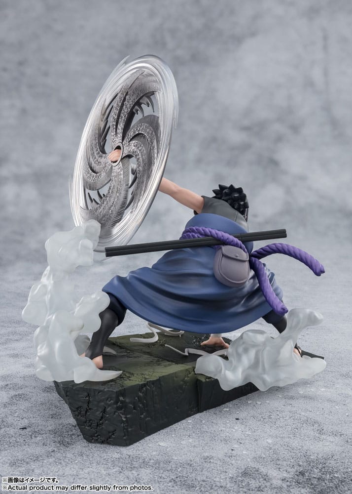 Naruto Shippuden FiguartsZERO Extra Battle PVC Statue Sasuke Uchiha -The Light & Dark of the Mangekyo Sharingan- 20cm - Scale Statue - Bandai Tamashii Nations - Hobby Figures UK