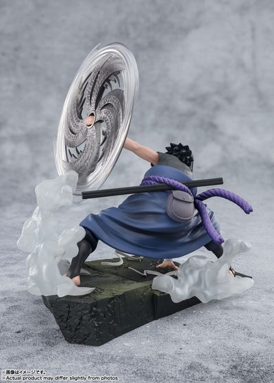Naruto Shippuden FiguartsZERO Extra Battle PVC Statue Sasuke Uchiha -The Light & Dark of the Mangekyo Sharingan- 20cm - Scale Statue - Bandai Tamashii Nations - Hobby Figures UK