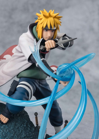 Naruto Shippuden FiguartsZERO Extra Battle PVC Statue Minato Namikaze-Rasengan- 20cm - Scale Statue - Bandai Tamashii Nations - Hobby Figures UK