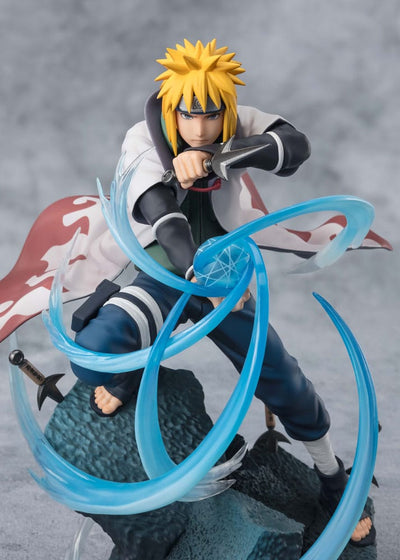 Naruto Shippuden FiguartsZERO Extra Battle PVC Statue Minato Namikaze-Rasengan- 20cm - Scale Statue - Bandai Tamashii Nations - Hobby Figures UK