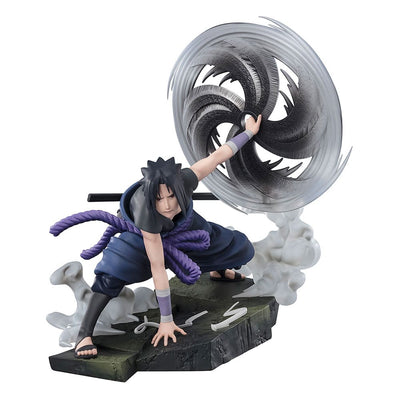Naruto Shippuden FiguartsZERO Extra Battle PVC Statue Sasuke Uchiha -The Light & Dark of the Mangekyo Sharingan- 20cm - Scale Statue - Bandai Tamashii Nations - Hobby Figures UK
