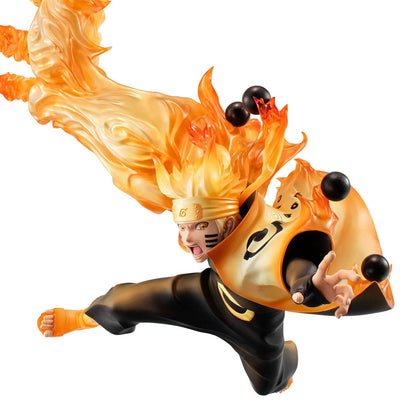 Naruto Shippuden G.E.M. Series PVC Statue 1/8 Naruto Uzumaki Six Paths Sage Mode 15th Anniversary Ver. 29cm - Scale Statue - Megahouse - Hobby Figures UK