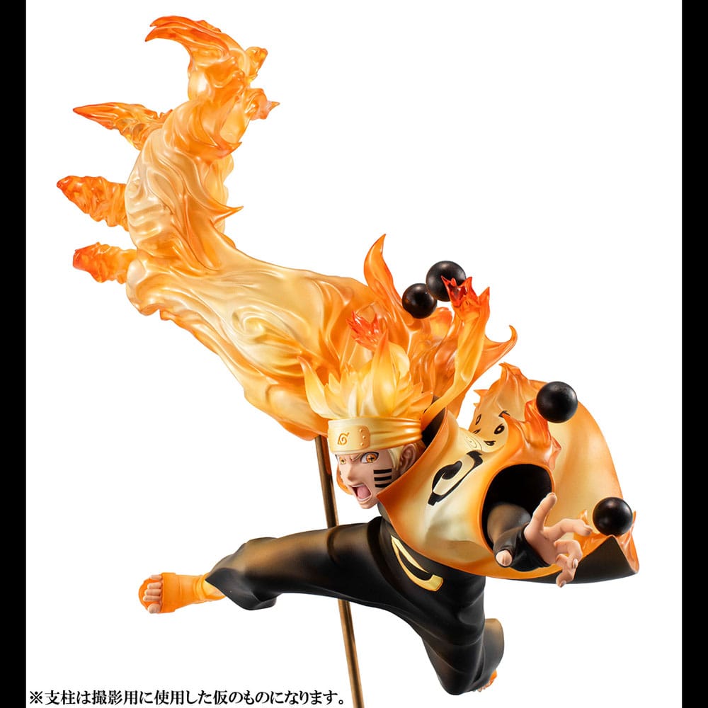 Naruto Shippuden G.E.M. Series PVC Statue 1/8 Naruto Uzumaki Six Paths Sage Mode 15th Anniversary Ver. 29cm - Scale Statue - Megahouse - Hobby Figures UK