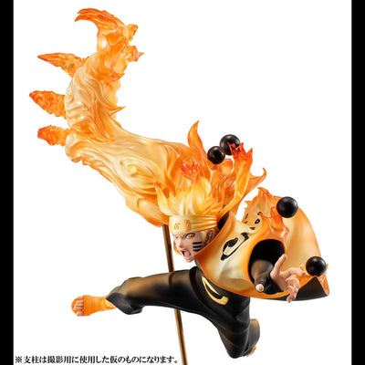 Naruto Shippuden G.E.M. Series PVC Statue 1/8 Naruto Uzumaki Six Paths Sage Mode 15th Anniversary Ver. 29cm - Scale Statue - Megahouse - Hobby Figures UK