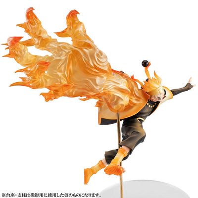 Naruto Shippuden G.E.M. Series PVC Statue 1/8 Naruto Uzumaki Six Paths Sage Mode 15th Anniversary Ver. 29cm - Scale Statue - Megahouse - Hobby Figures UK