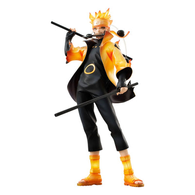 Naruto Shippuden G.E.M. Series PVC Statue Naruto Uzumaki Six Paths Sage Mode 15th Anniversary Ver. 22cm - Scale Statue - Megahouse - Hobby Figures UK