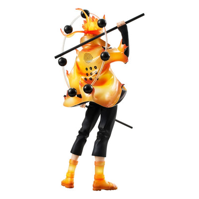 Naruto Shippuden G.E.M. Series PVC Statue Naruto Uzumaki Six Paths Sage Mode 15th Anniversary Ver. 22cm - Scale Statue - Megahouse - Hobby Figures UK