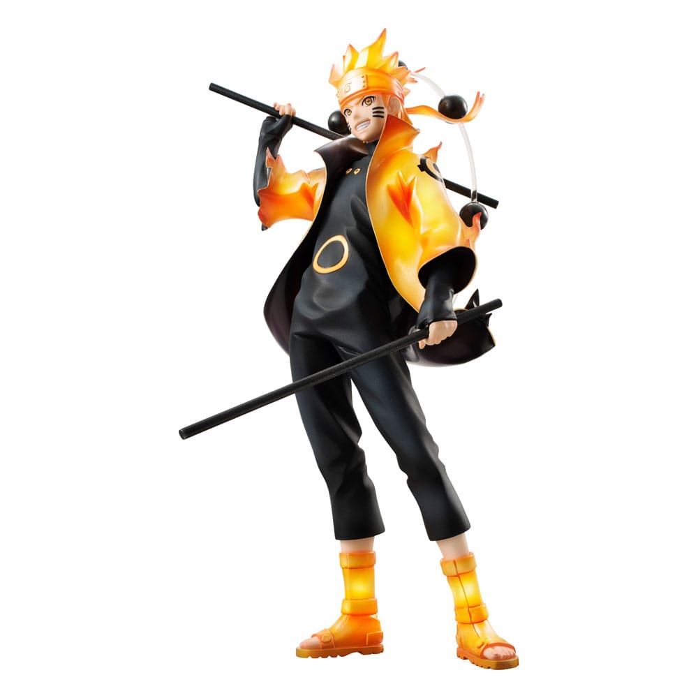 NARUTO フィギュア Naruto Shippuden G.E.M. Series PVC Statue Naruto Uzumaki Six Paths