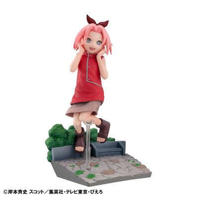 Naruto Shippuden G.E.M. Series PVC Statue Sakura Haruno GO! 15cm - Scale Statue - Megahouse - Hobby Figures UK