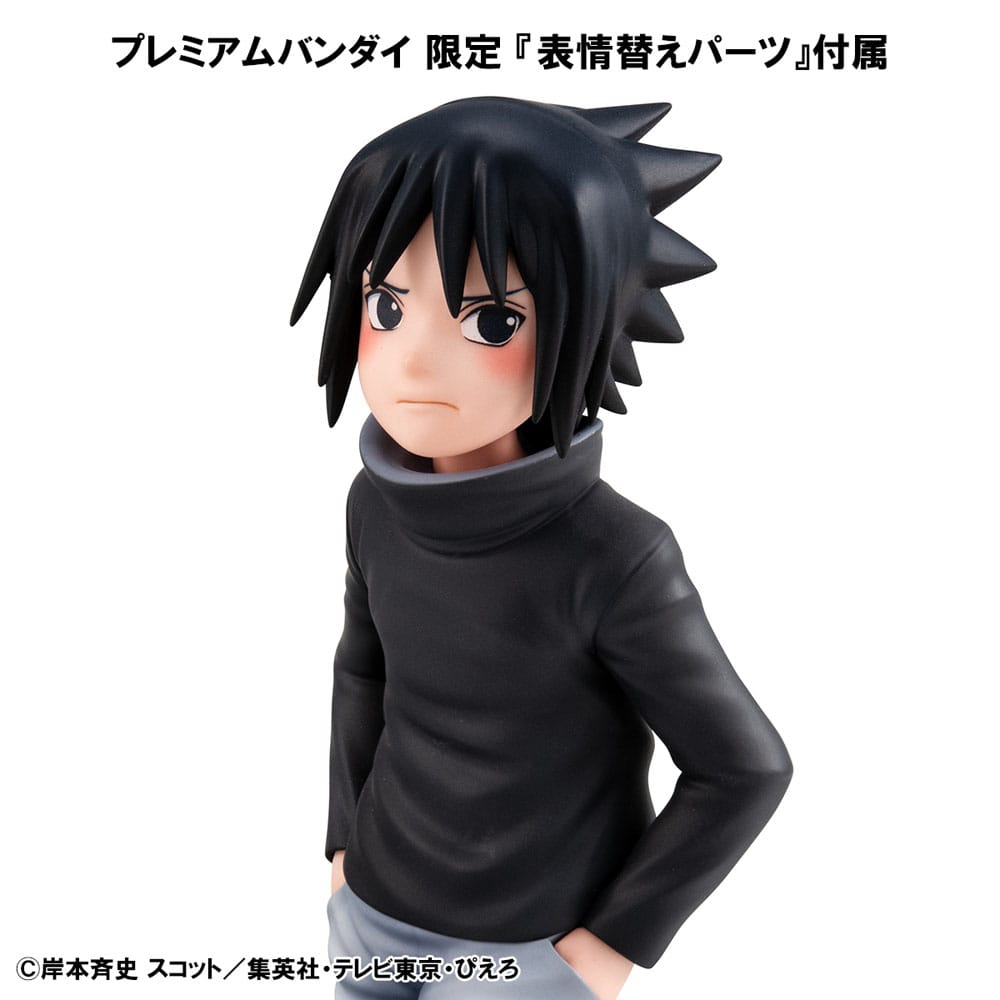 Naruto Shippuden G.E.M. Series PVC Statue Sasuke Uchiha GO! 14cm (with gift) - Scale Statue - Megahouse - Hobby Figures UK