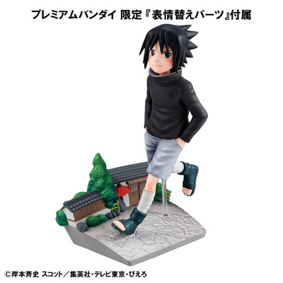 Naruto Shippuden G.E.M. Series PVC Statue Sasuke Uchiha GO! 14cm (with gift) - Scale Statue - Megahouse - Hobby Figures UK