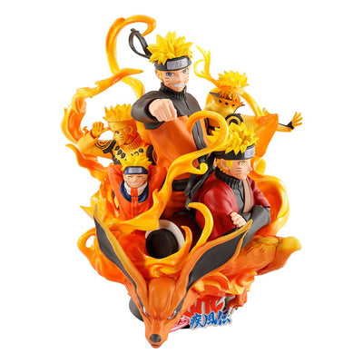 Naruto Shippuden Petitrama DX PVC Mini Statue Naruto 01 15cm - Scale Statue - Megahouse - Hobby Figures UK