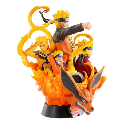 Naruto Shippuden Petitrama DX PVC Mini Statue Naruto 01 15cm - Scale Statue - Megahouse - Hobby Figures UK