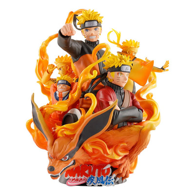 Naruto Shippuden Petitrama DX PVC Mini Statue Naruto 01 15cm - Scale Statue - Megahouse - Hobby Figures UK
