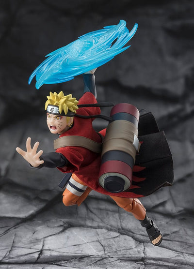 Naruto Shippuden S.H. Figuarts Action Figure Naruto Uzumaki (Sage Mode) - Savior of Konoha 15cm - Action Figures - Bandai Tamashii Nations - Hobby Figures UK