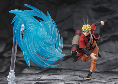 Naruto Shippuden S.H. Figuarts Action Figure Naruto Uzumaki (Sage Mode) - Savior of Konoha 15cm - Action Figures - Bandai Tamashii Nations - Hobby Figures UK