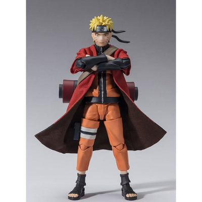 Naruto Shippuden S.H. Figuarts Action Figure Naruto Uzumaki (Sage Mode) - Savior of Konoha 15cm - Action Figures - Bandai Tamashii Nations - Hobby Figures UK