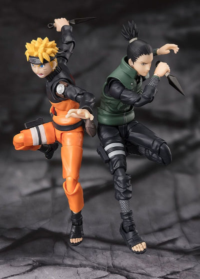 Naruto Shippuden S.H. Figuarts Action Figure Shikamura Nara Brilliant Strategist 15cm - Action Figures - Bandai Tamashii Nations - Hobby Figures UK