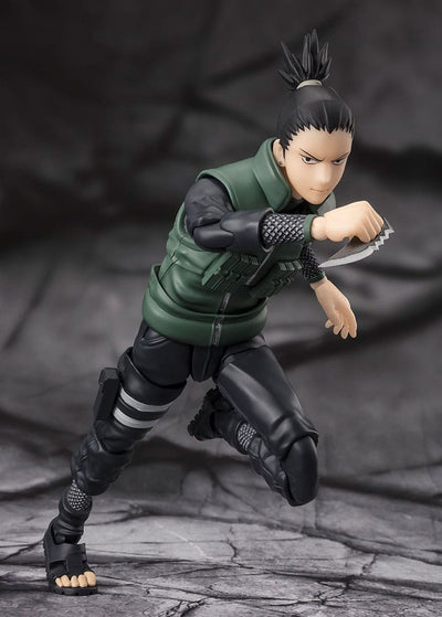 Naruto Shippuden S.H. Figuarts Action Figure Shikamura Nara Brilliant Strategist 15cm - Action Figures - Bandai Tamashii Nations - Hobby Figures UK