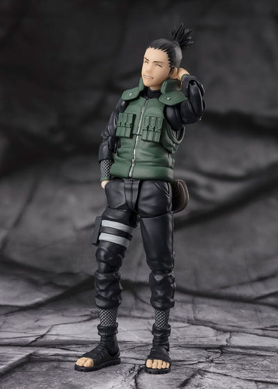 Naruto Shippuden S.H. Figuarts Action Figure Shikamura Nara Brilliant Strategist 15cm - Action Figures - Bandai Tamashii Nations - Hobby Figures UK