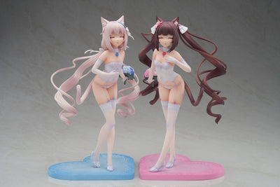 Nekopara PVC Statue 1/7 Nekopara Chocola & Vanilla Dream of Eden Ver. 23cm - Scale Statue - APEX - Hobby Figures UK