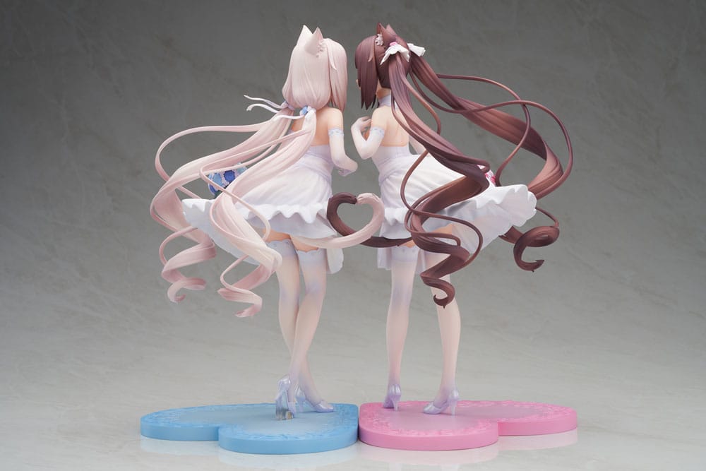 Nekopara PVC Statue 1/7 Nekopara Chocola & Vanilla Dream of Eden Ver. 23cm - Scale Statue - APEX - Hobby Figures UK