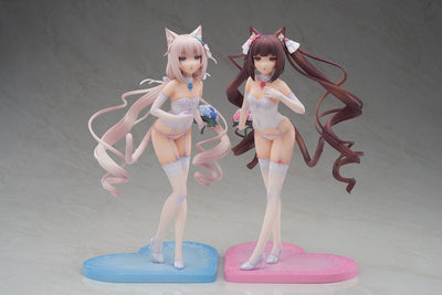 Nekopara PVC Statue 1/7 Nekopara Chocola & Vanilla Dream of Eden Ver. 23cm - Scale Statue - APEX - Hobby Figures UK