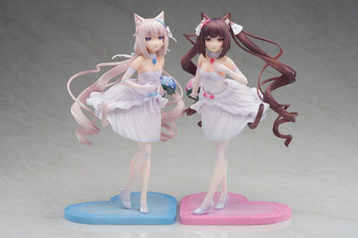 Nekopara PVC Statue 1/7 Nekopara Chocola & Vanilla Dream of Eden Ver. 23cm - Scale Statue - APEX - Hobby Figures UK