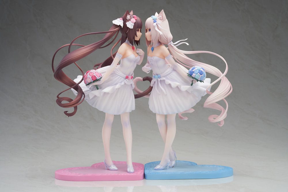 Nekopara PVC Statue 1/7 Nekopara Chocola & Vanilla Dream of Eden Ver. 23cm - Scale Statue - APEX - Hobby Figures UK