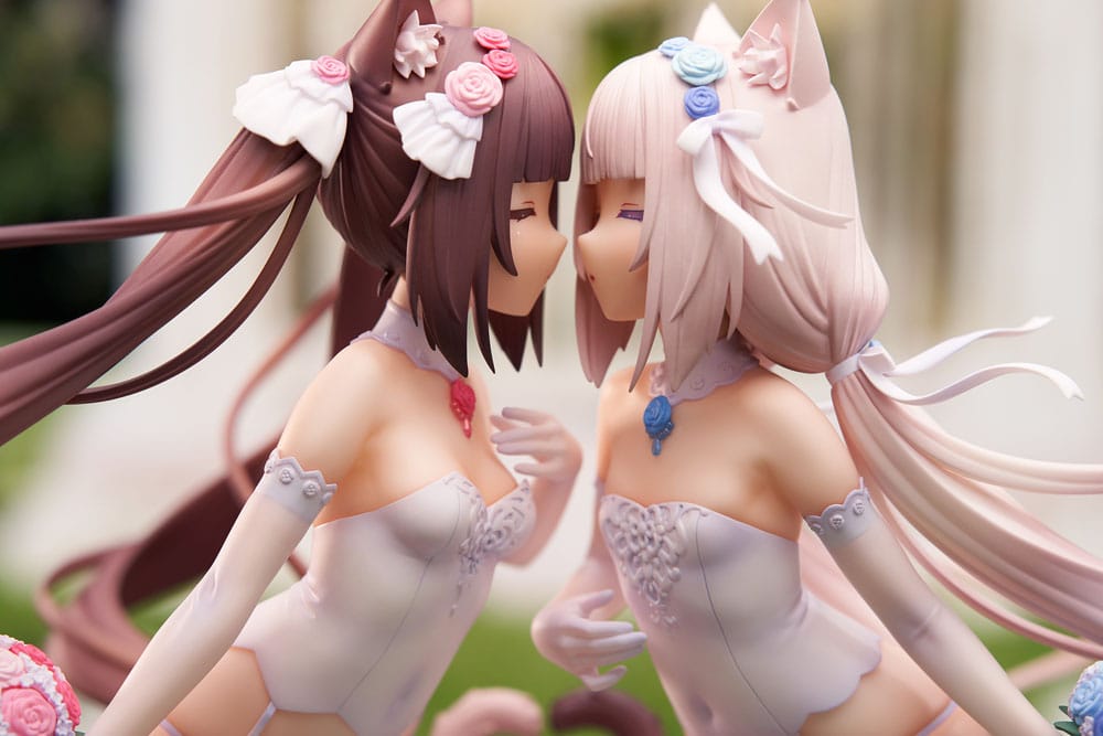 Nekopara PVC Statue 1/7 Nekopara Chocola & Vanilla Dream of Eden Ver. 23cm - Scale Statue - APEX - Hobby Figures UK