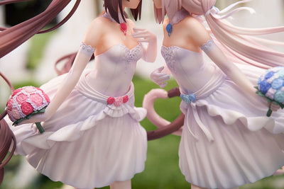 Nekopara PVC Statue 1/7 Nekopara Chocola & Vanilla Dream of Eden Ver. 23cm - Scale Statue - APEX - Hobby Figures UK