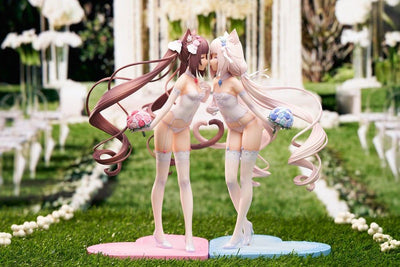 Nekopara PVC Statue 1/7 Nekopara Chocola & Vanilla Dream of Eden Ver. 23cm - Scale Statue - APEX - Hobby Figures UK