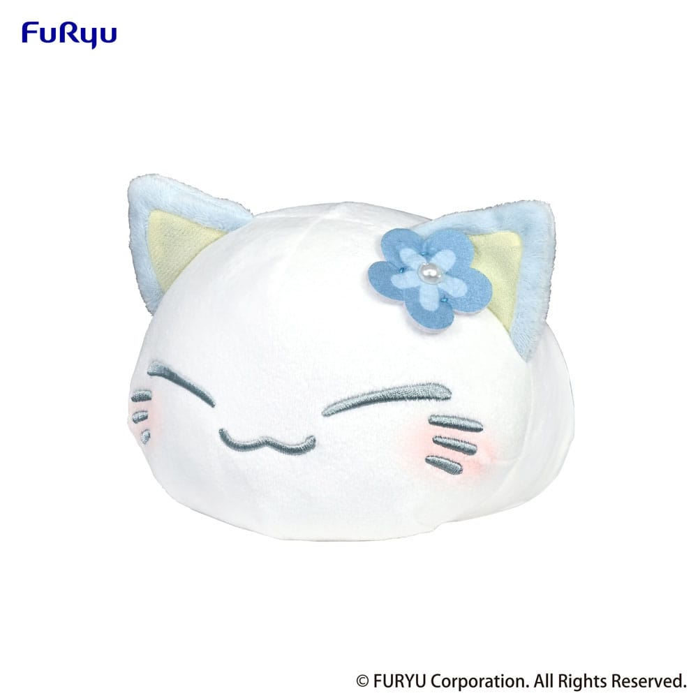 Nemuneko Cat Plush Figure Blue 18cm - Plush - Furyu - Hobby Figures UK
