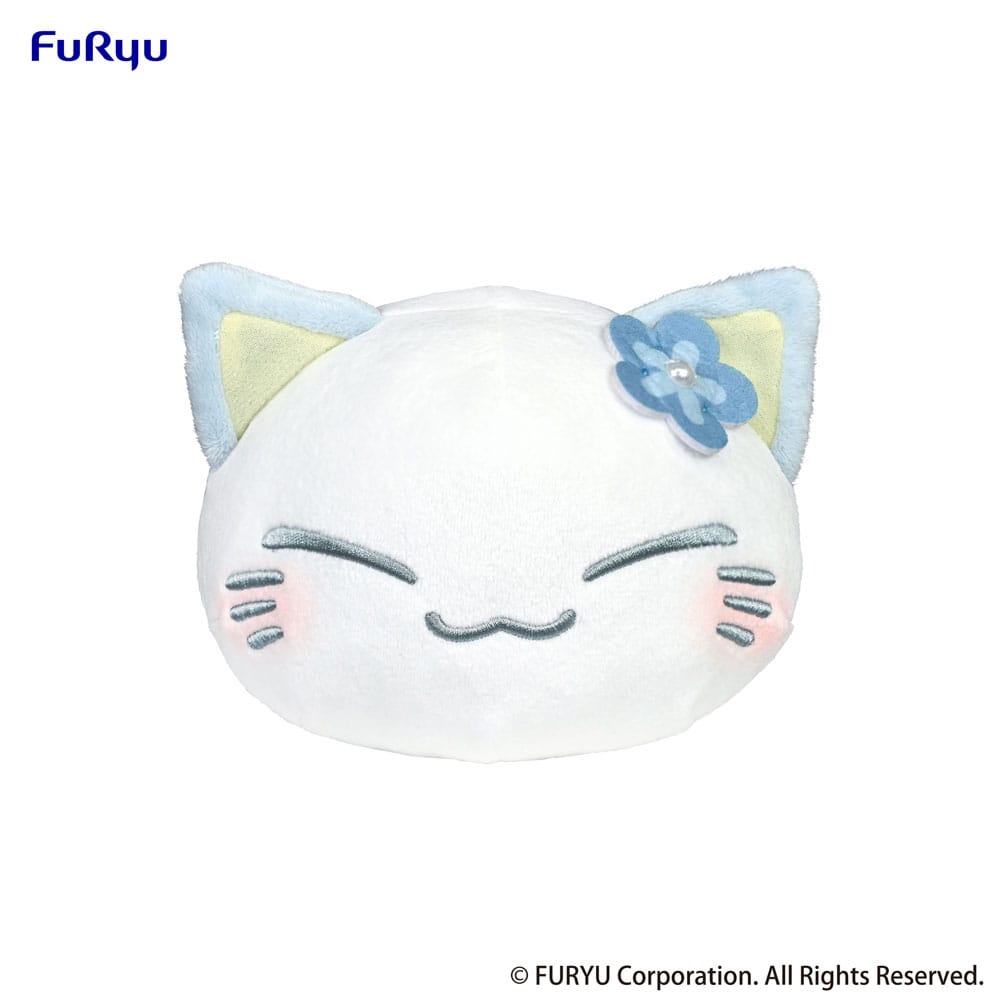 Nemuneko Cat Plush Figure Blue 18cm - Plush - Furyu - Hobby Figures UK