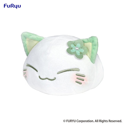 Nemuneko Cat Plush Figure Green 18cm - Plush - Furyu - Hobby Figures UK
