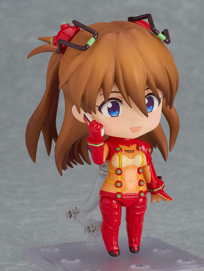 Neon Genesis Evangelion: 2.0 You Can (Not) Advance Nendoroid Action Figure Shikinami Asuka Langley: Test Suit Ver. 10cm - Mini Figures - Good Smile Company - Hobby Figures UK