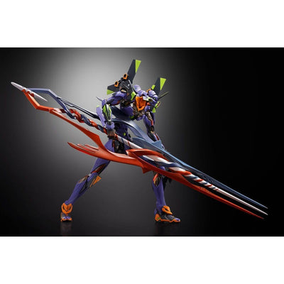Neon Genesis Evangelion Metal Build Action Figure Eva Test Type-01 30th with the Spear of Gaius 22cm - Action Figures - Bandai Tamashii Nations - Hobby Figures UK