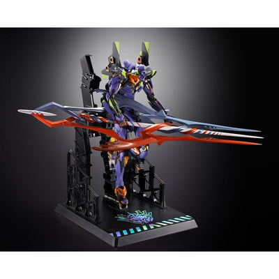 Neon Genesis Evangelion Metal Build Action Figure Eva Test Type-01 30th with the Spear of Gaius 22cm - Action Figures - Bandai Tamashii Nations - Hobby Figures UK