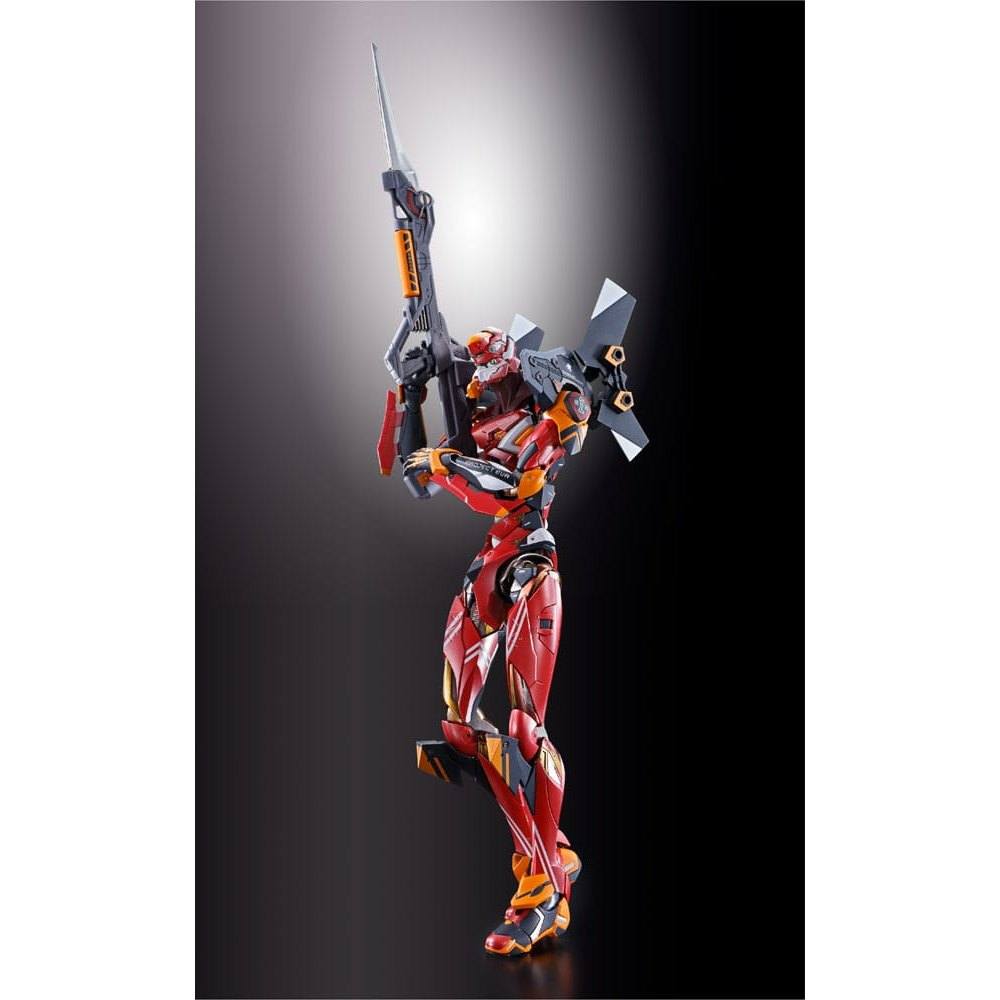 Neon Genesis Evangelion Metal Build Action Figure Eva Production Model-02 30th with the Spear of Cassius 22cm - Action Figures - Bandai Tamashii Nations - Hobby Figures UK