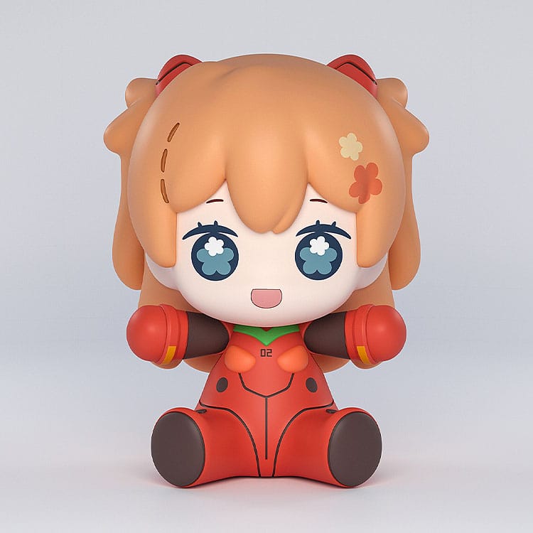Neon Genesis Evangelion: Rebuild of Evangelion Huggy Good Smile Chibi Figure Asuka Shikinami Langley: Plugsuit Ver. 7cm - Mini Figures - Good Smile Company - Hobby Figures UK
