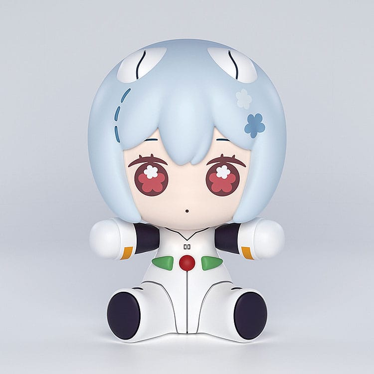 Neon Genesis Evangelion: Rebuild of Evangelion Huggy Good Smile Chibi Figure Rei Ayanami: Plugsuit Ver. 7cm - Mini Figures - Good Smile Company - Hobby Figures UK