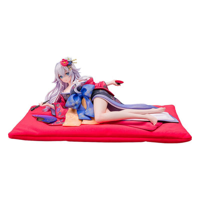 Neptunia x Senran Kagura Statue 1/7 Black Heart Kimono Ver. 10cm - Scale Statue - Kadokawa - Hobby Figures UK