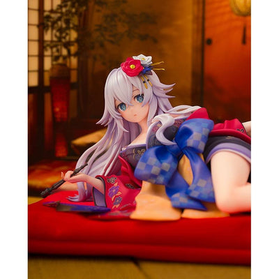 Neptunia x Senran Kagura Statue 1/7 Black Heart Kimono Ver. 10cm - Scale Statue - Kadokawa - Hobby Figures UK