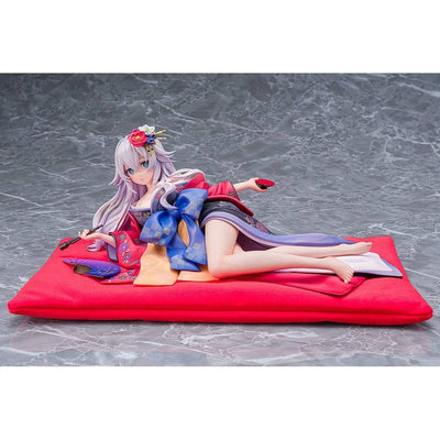 Neptunia x Senran Kagura Statue 1/7 Black Heart Kimono Ver. 10cm - Scale Statue - Kadokawa - Hobby Figures UK