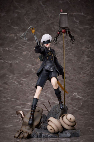 NieR:Automata 1/7 Statue PVC 9S Deluxe Version 23cm - Scale Statue - Aniplex - Hobby Figures UK