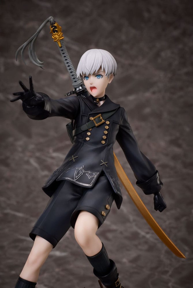 NieR:Automata 1/7 Statue PVC 9S Deluxe Version 23cm - Scale Statue - Aniplex - Hobby Figures UK