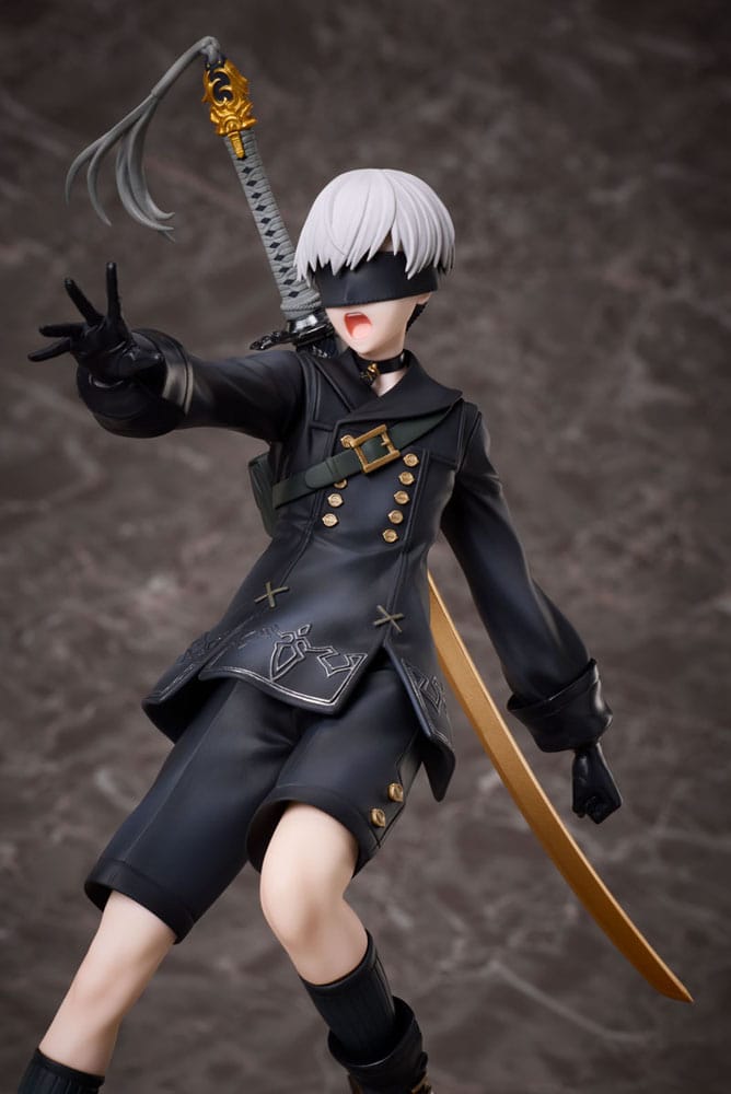 NieR:Automata 1/7 Statue PVC 9S Deluxe Version 23cm - Scale Statue - Aniplex - Hobby Figures UK