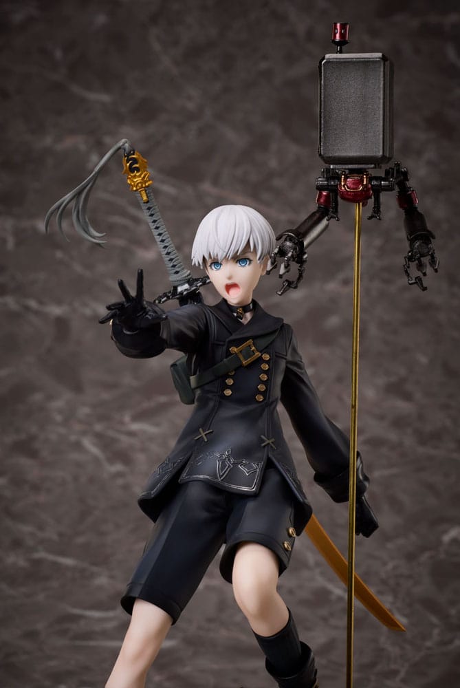 NieR:Automata 1/7 Statue PVC 9S Deluxe Version 23cm - Scale Statue - Aniplex - Hobby Figures UK