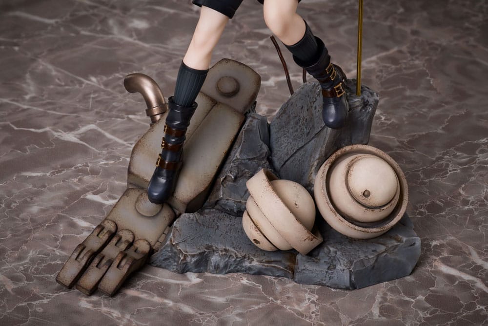 NieR:Automata 1/7 Statue PVC 9S Deluxe Version 23cm - Scale Statue - Aniplex - Hobby Figures UK